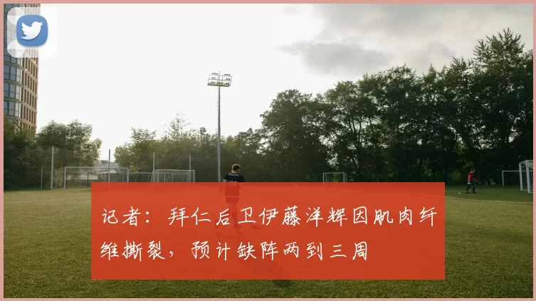 记者：拜仁后卫伊藤洋辉因肌肉纤维撕裂，预计缺阵两到三周